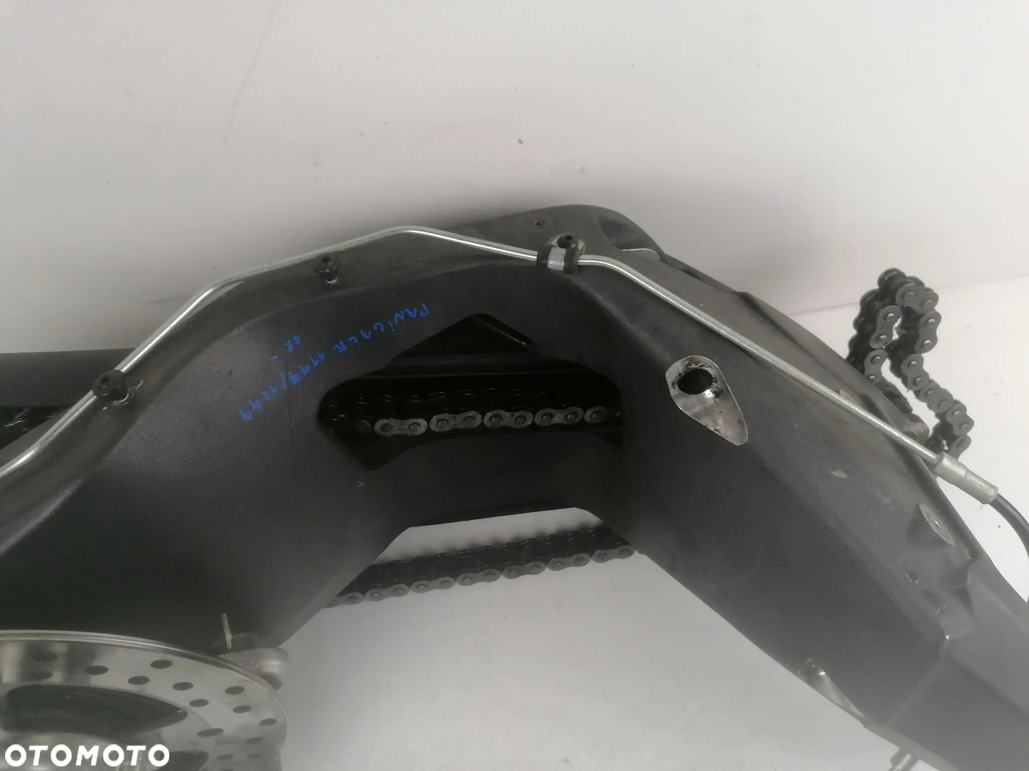 Ducati Panigale 1199 1299 wahacz tył zębatka tarcza zacisk przewody - 13