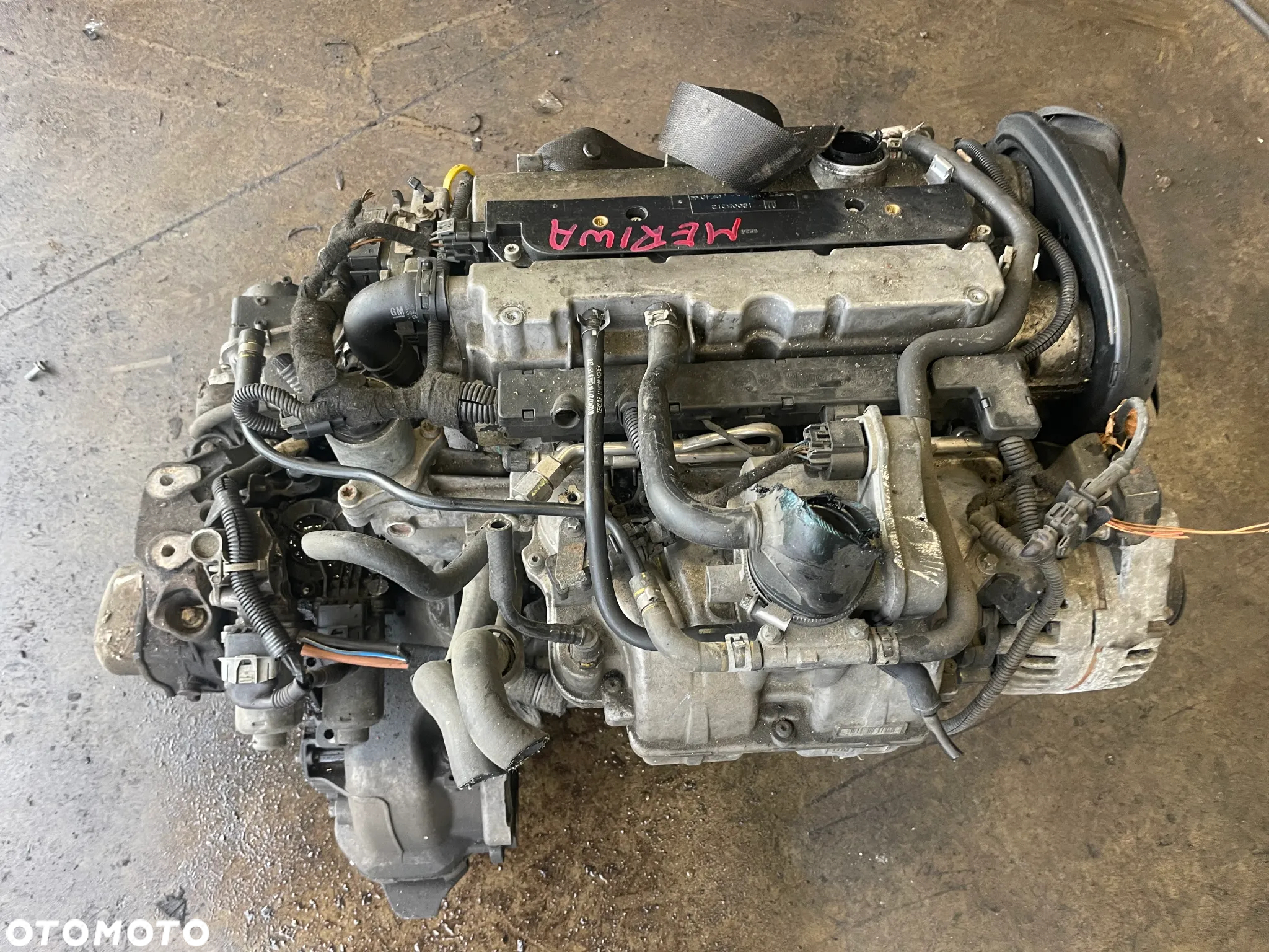 SILNIK OPEL MERIVA  Z16XE 1.6 16V - 3