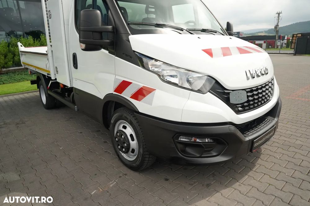 Iveco DAILY 35-140 / BASCULATOR DIN OȚEL + HDS HMF HYFA / CAPACITATE MAXIMĂ DE RIDICARE 430 KG / EXTENSIE MAXIMĂ 2 M / DUBLU / EURO 6 - 16