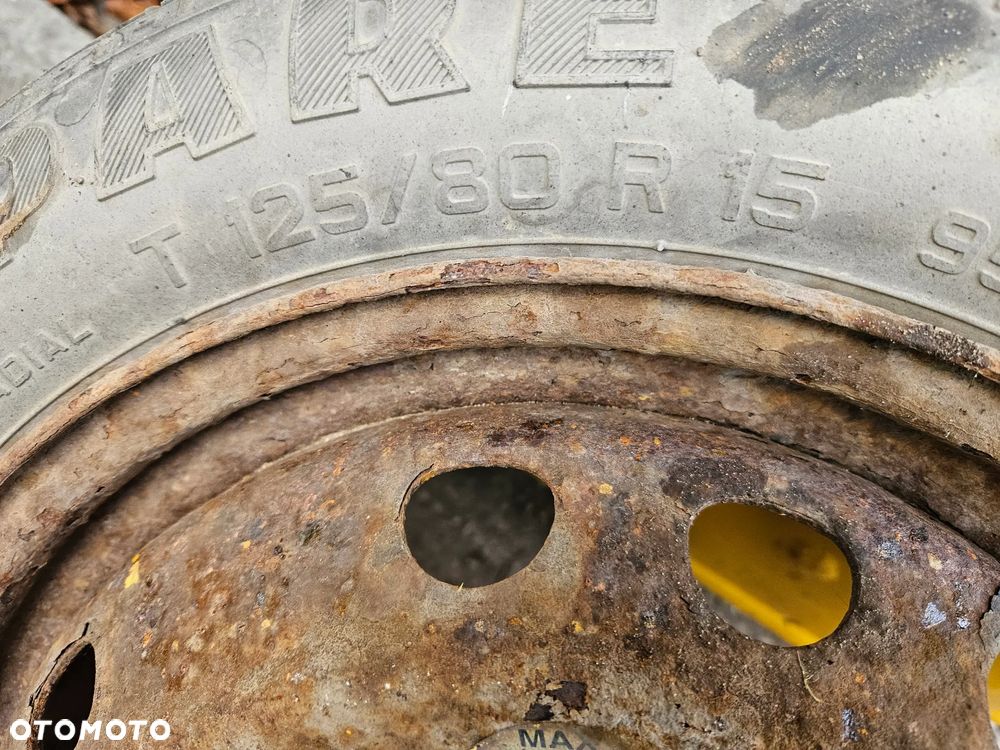 Nissan Note E11 Renault Clio III Twingo koło zapasowe dojazdowe 15 T125/70 D15 - 2