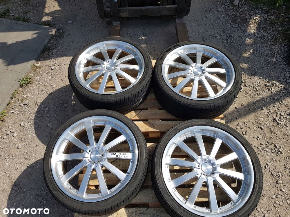 alufelgi koła c853 9.0''x 22'' 5x114.3 et 35 265/35 r22 - 1