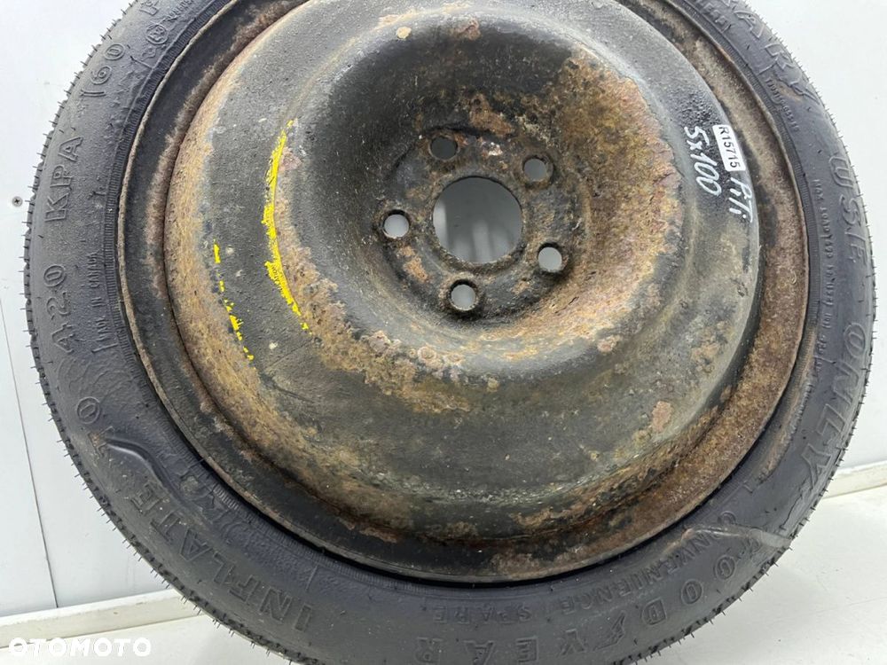 Felga Chrysler PT Cruiser 00-10r. 4x100 Koło zapasowe dojazdowe rezerwa - 4