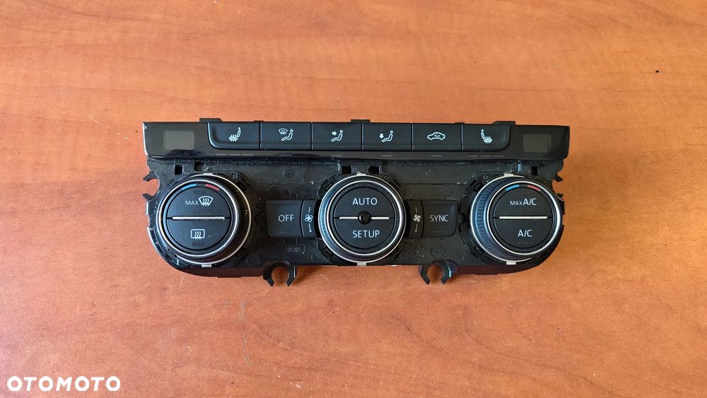 VW GOLF VII 7 GTI PANEL KLIMATYZACJI 5G0907044R - 1