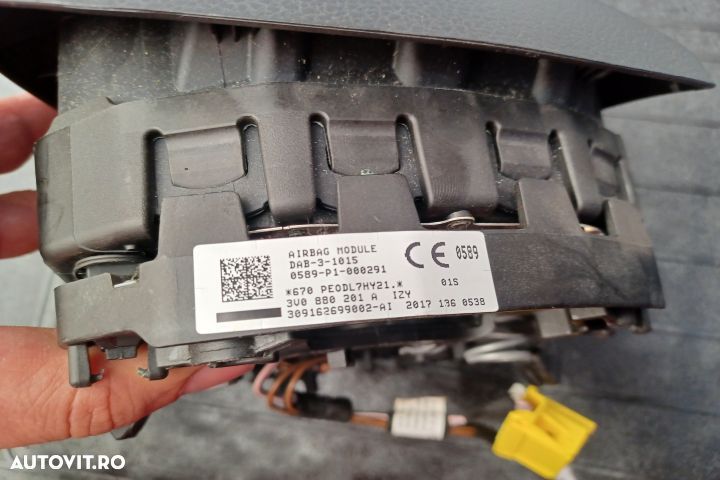 Airbag volan / sofer 3V0880201A PIESA NOUA 3V0880201A Skoda Superb 3 - 5