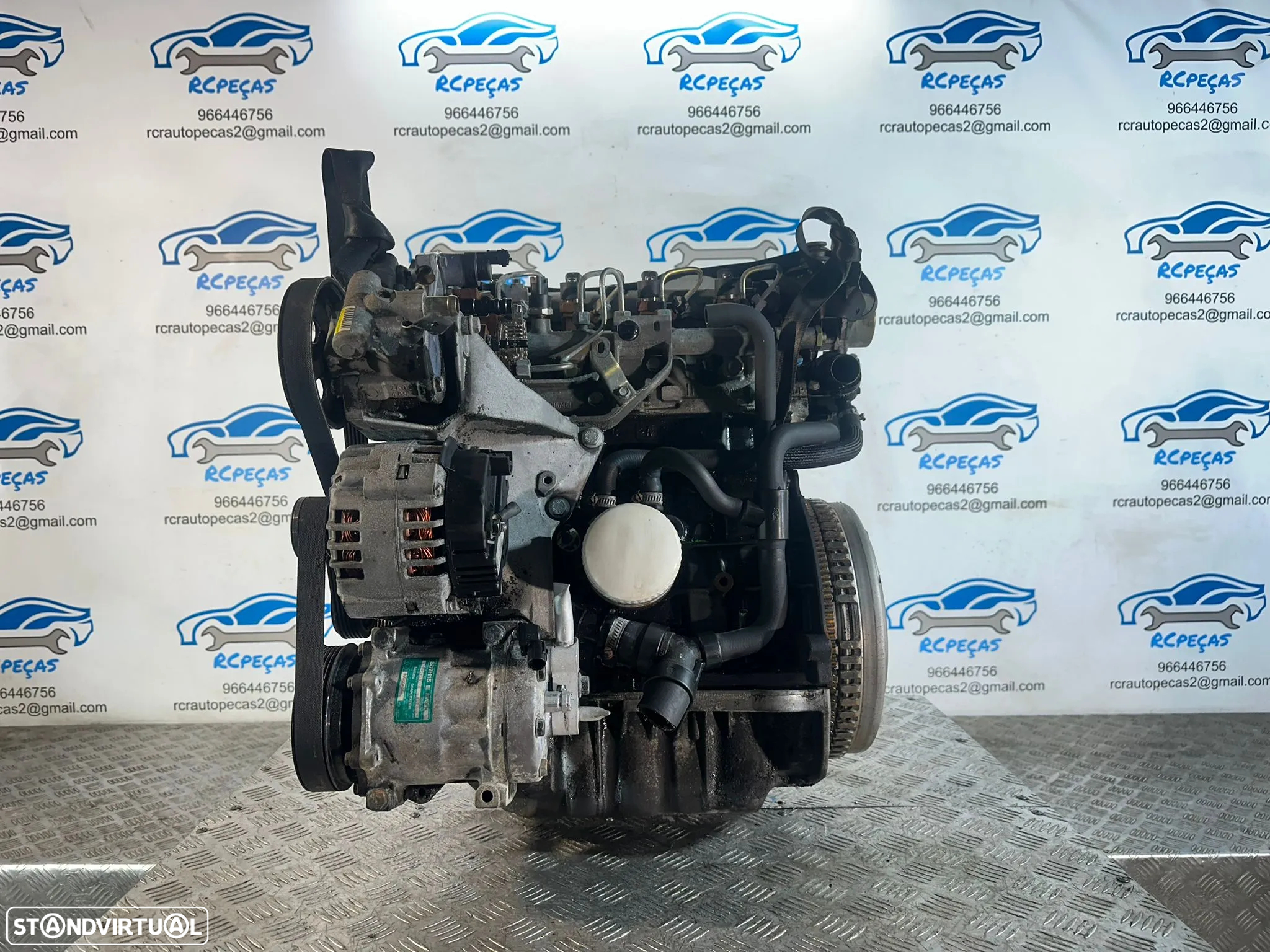 .Motor Completo Renault Volvo 1.9 D DCi 102cv 8v D4192T F9Q2D4192T - 2