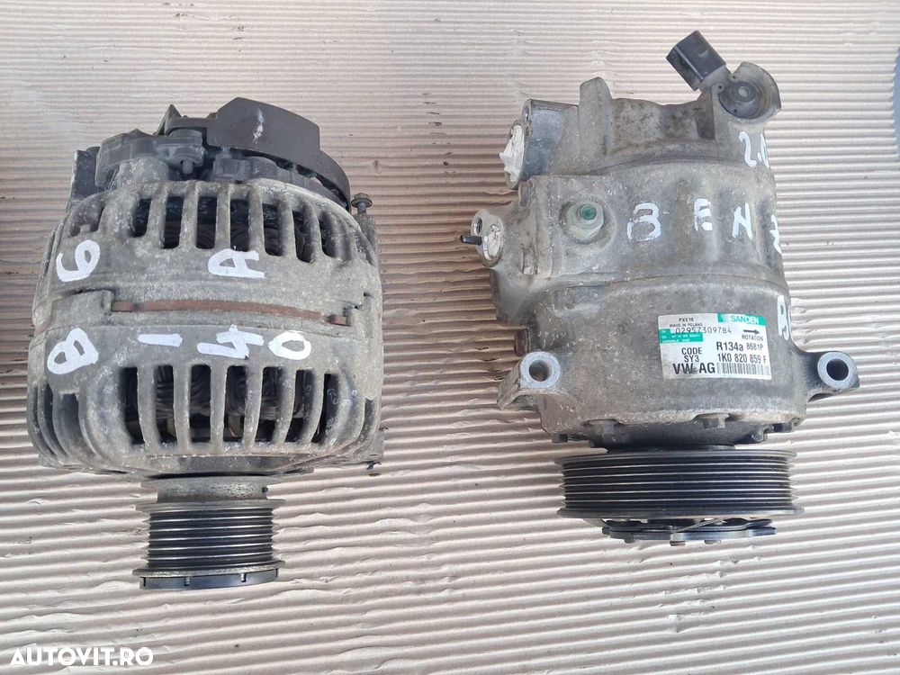 Vw Passat B6 Golf 5 Skoda Octavia 2 Seat Leon, compresor AC, alternator, electromotor motor 2.0 - 3