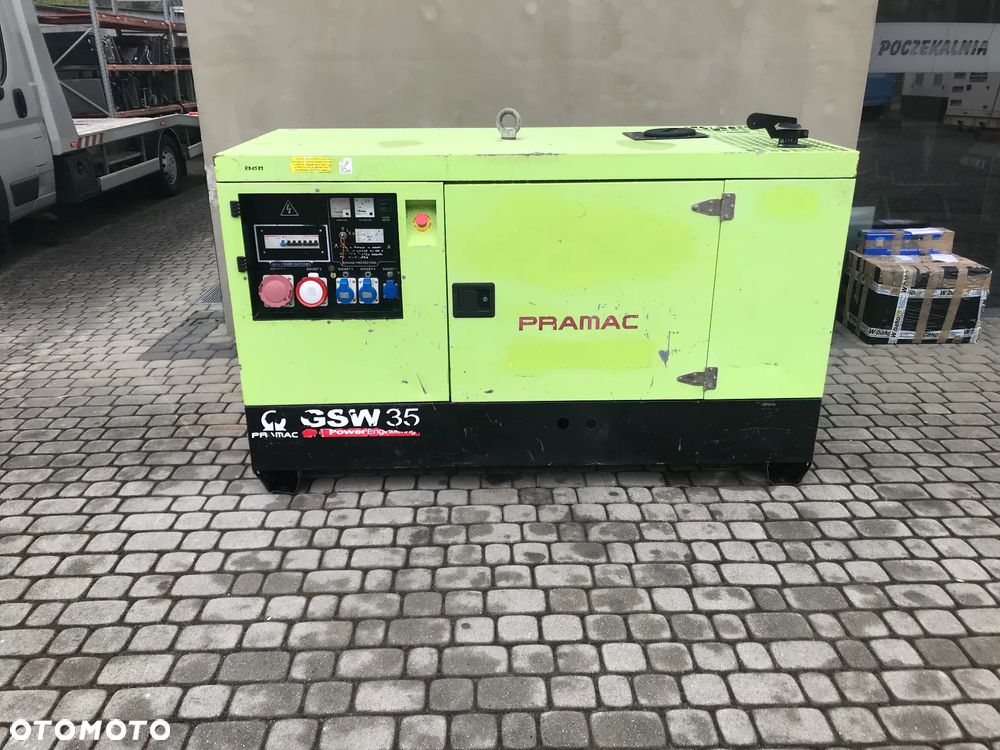 Agregat prądotwórczy GENERATOR PRAMAC GSW 35 24.4 kW 30,5 KVA 23170netto - 2