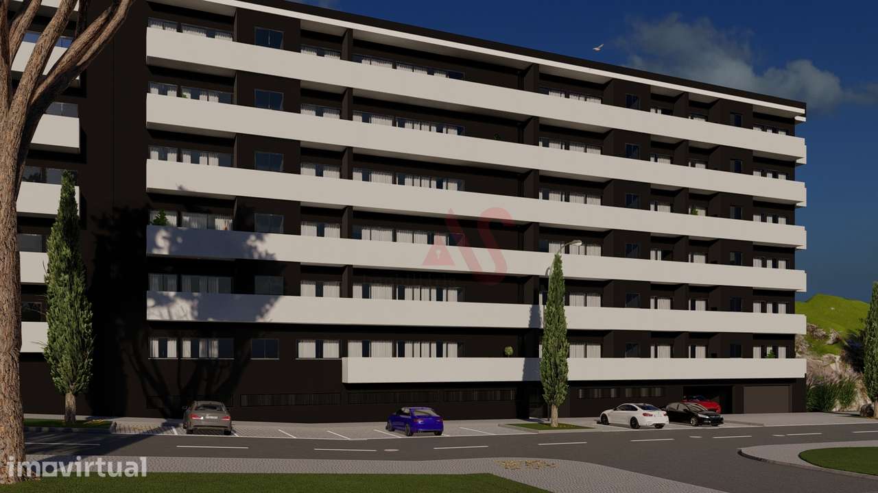 Apartamento T2 Moderno Inserido num Empreendimento em Construção – Águ - Grande imagem: 4/7