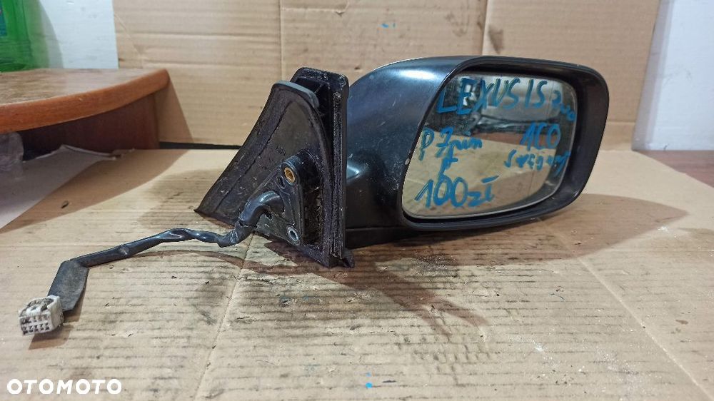 #LUSTERKO PRAWE 7 PIN LEXUS IS200 1G1 SREBRNY - 1
