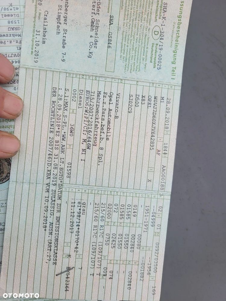 Opel Vivaro L1H1 S&S - 7