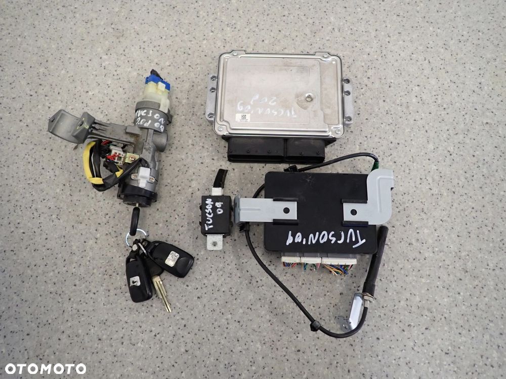 HYUNDAI TUCSON 2.0 CRDI 04-10 ZESTAW STARTOWY STACYJKA KOMPUTER - 6