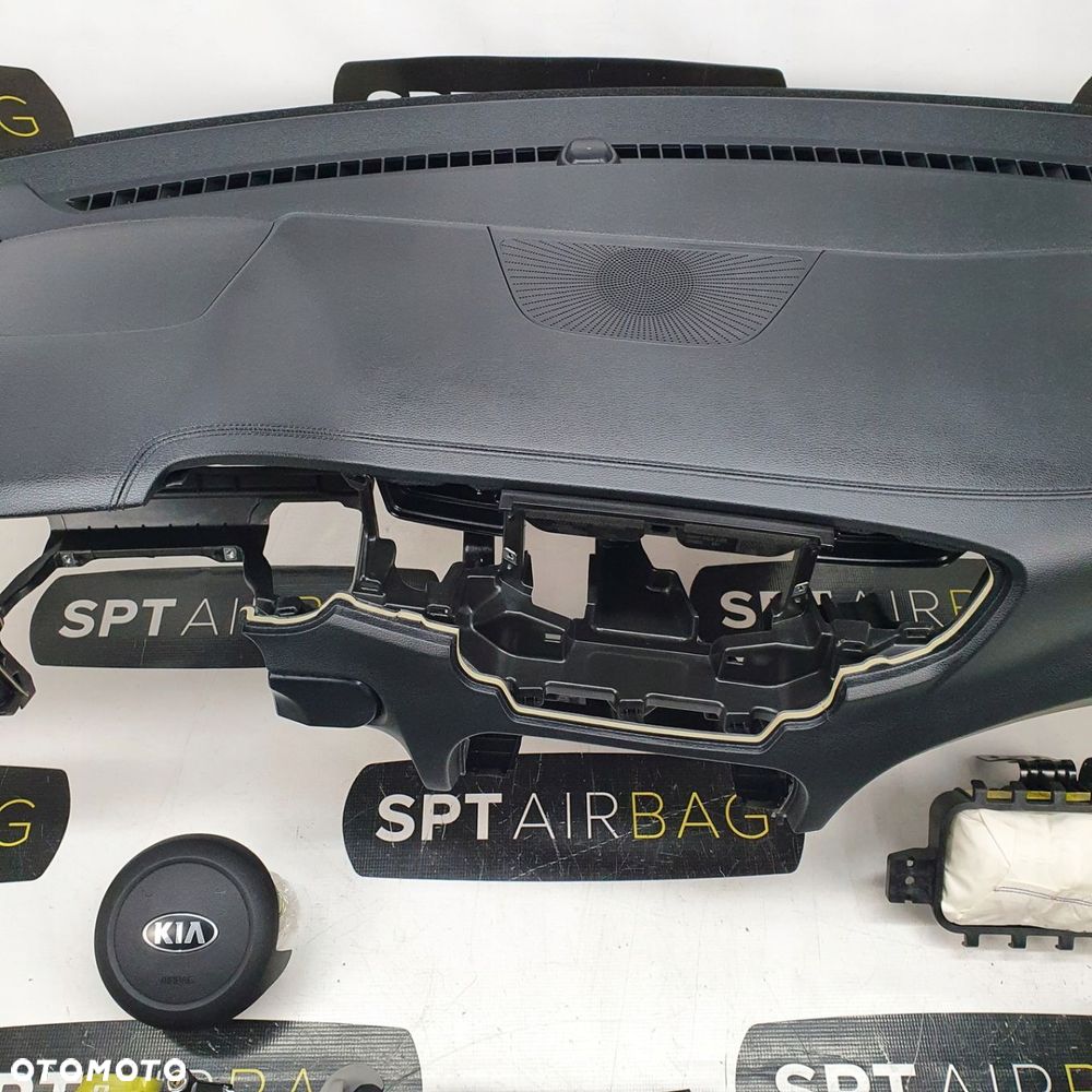 KIA XCEED DESKA ROZDZIELCZA KONSOLA KOKPIT PULPIT PODUSZKI AIRBAG AIR BAG PASY KIT SET - 3