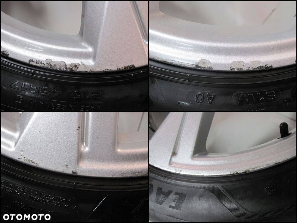 Koła felgi opony AUDI A1 82A 20r R17 -RYSY - 3