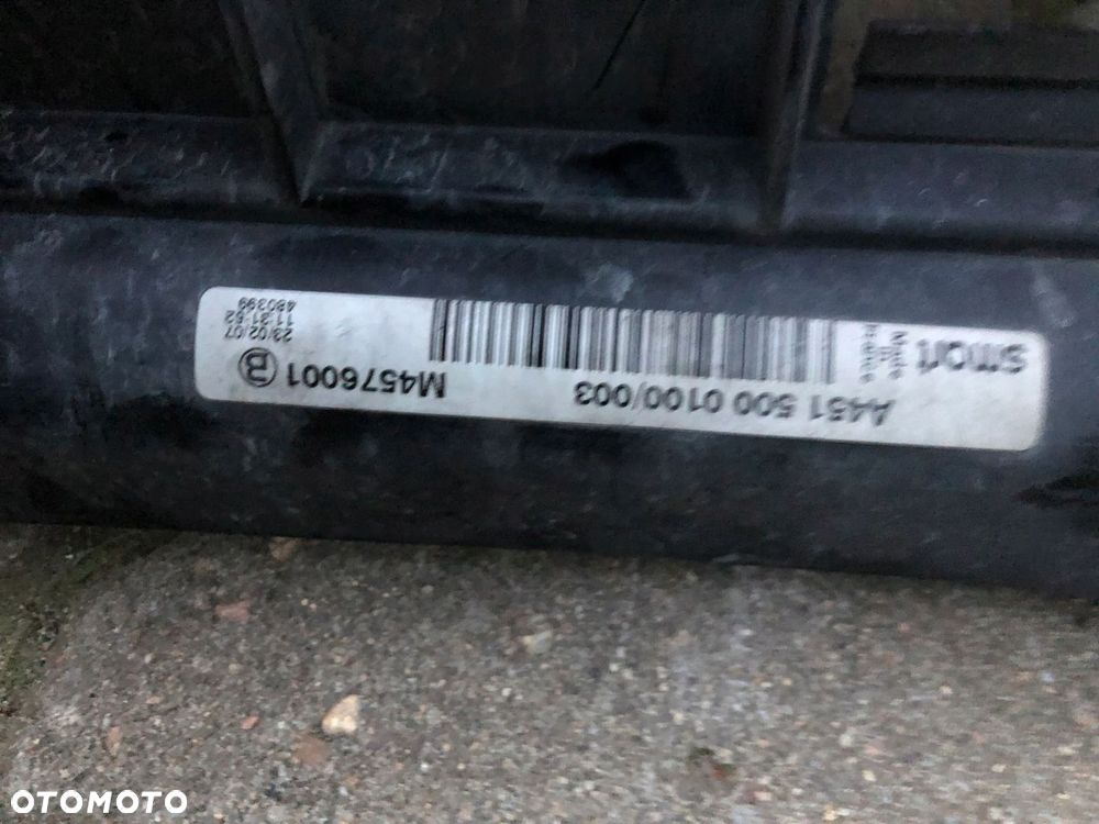 WENTYLATOR CHŁODNICY SMART FORTWO A451 - 2