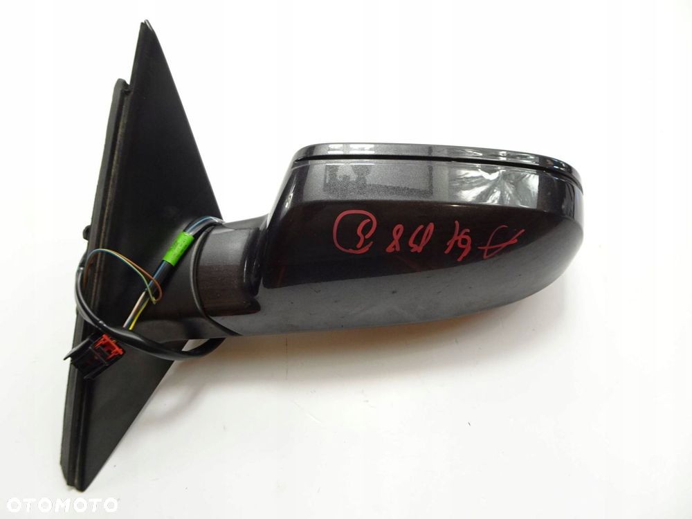 lusterko lewe audi a4 b8 lift lz7l 8pin anglik - 4