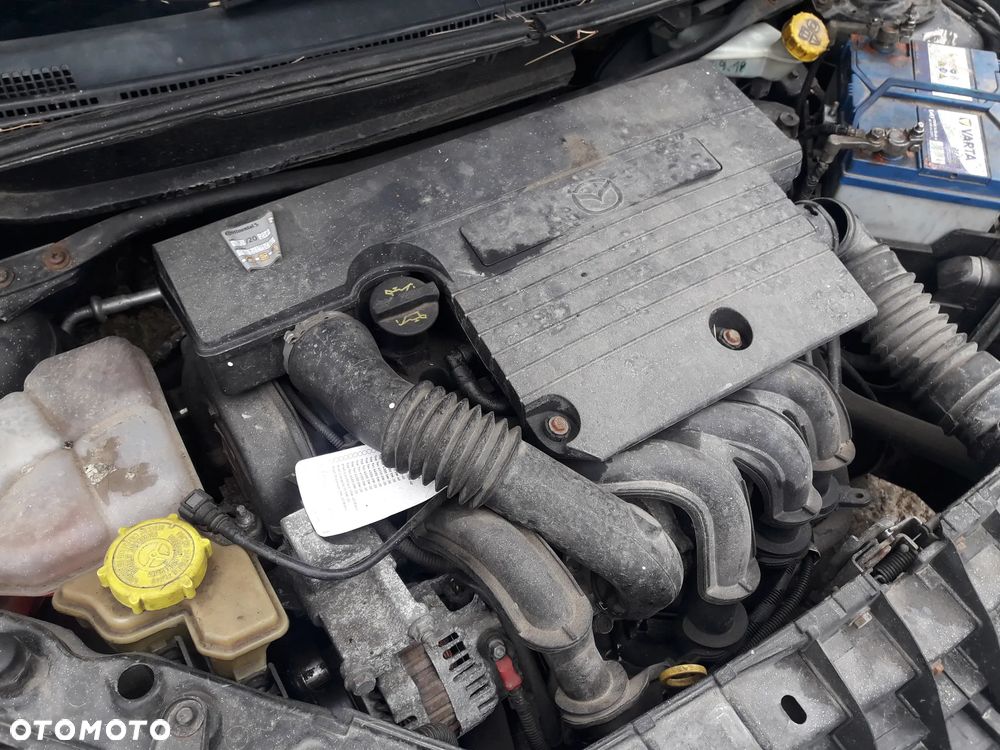 Mazda 2 02-07  DY Silnik  1.2  1.4 16V belka skrzynia półóś  igła 178 tyś  wtryski turbina alternator pompa belka felga - 3