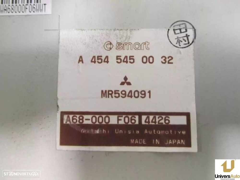 CENTRALINA DIREÇÃO SMART FORFOUR 2005 -A4545450032 - 3