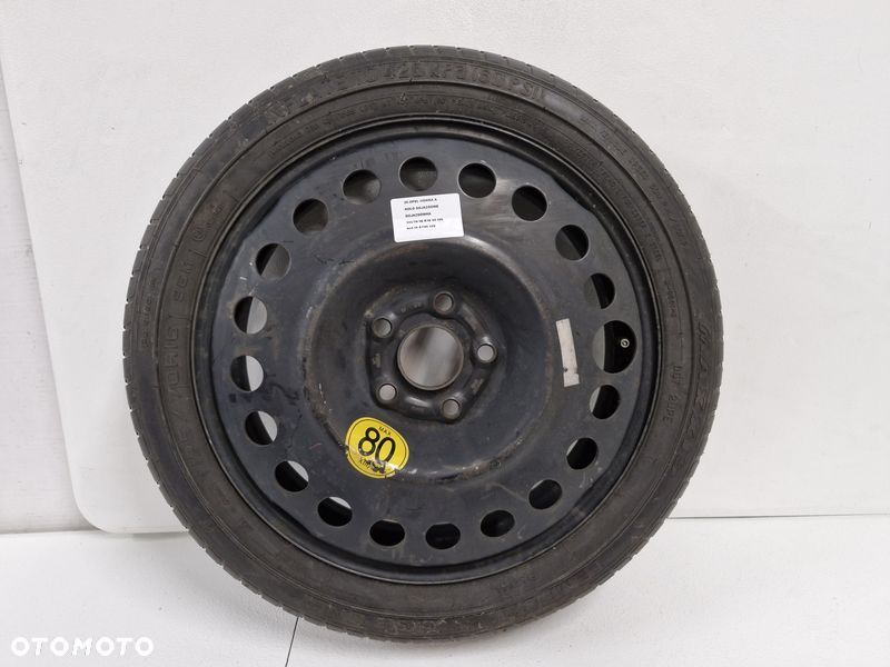 OPEL MOKKA A KOŁO DOJAZDOWE DOJAZDÓWKA 125/70/16 R16 5X105 4JX16 ET49 - 2