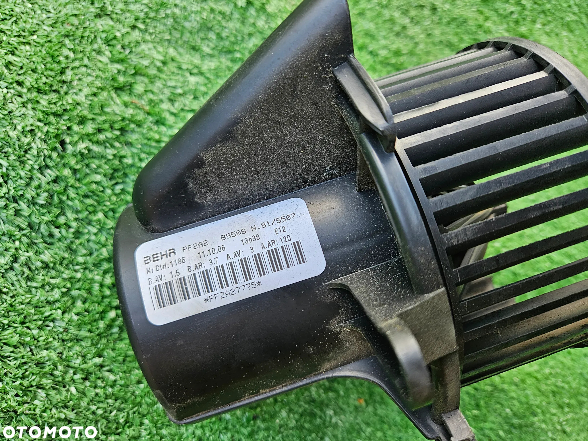 Wentylator nagrzewnicy Peugeot 307 polift Citroen C4 climatronic - 3