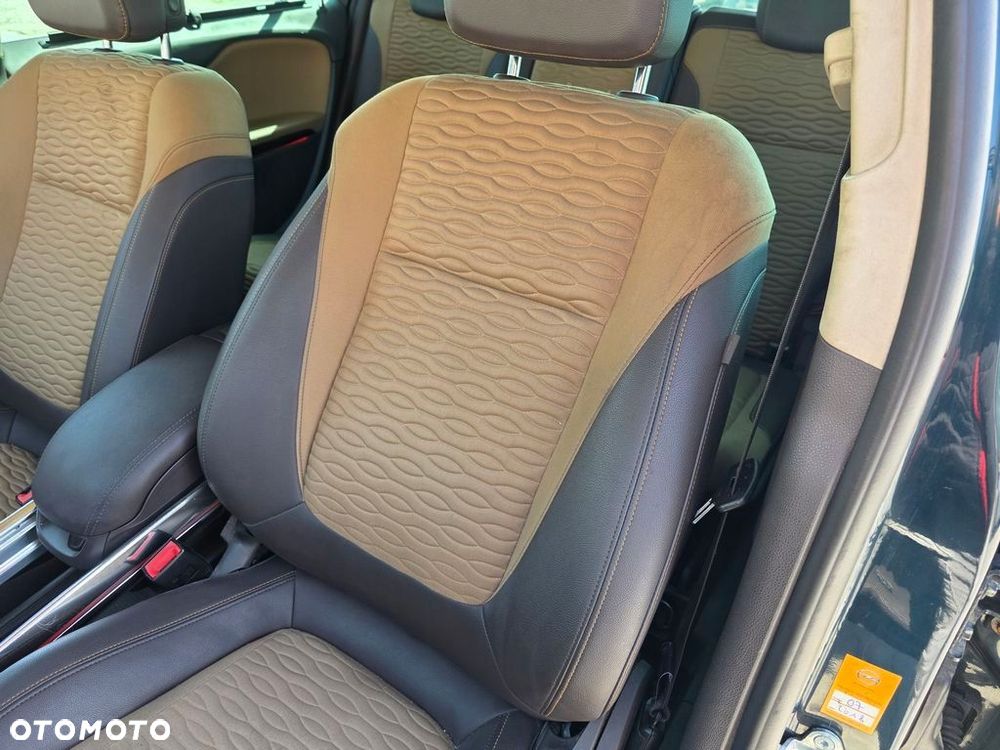 OPEL ZAFIRA C OPARCIE FOTELA PRZEDNIEGO LEWEGO SKÓRA BRĄZOWA - 1
