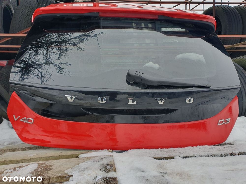 KLAPA BAGAŻNIKA VOLVO V40 II KOD LAKIERU 612 - 2