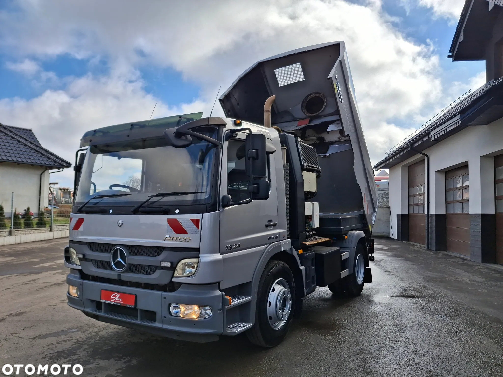 Mercedes-Benz Atego 1524 Zamiatarka FAUN Viajet Euro 5 EUnited PM10 Karcher Na Bębnie Regulowane Zawieszenie - 6