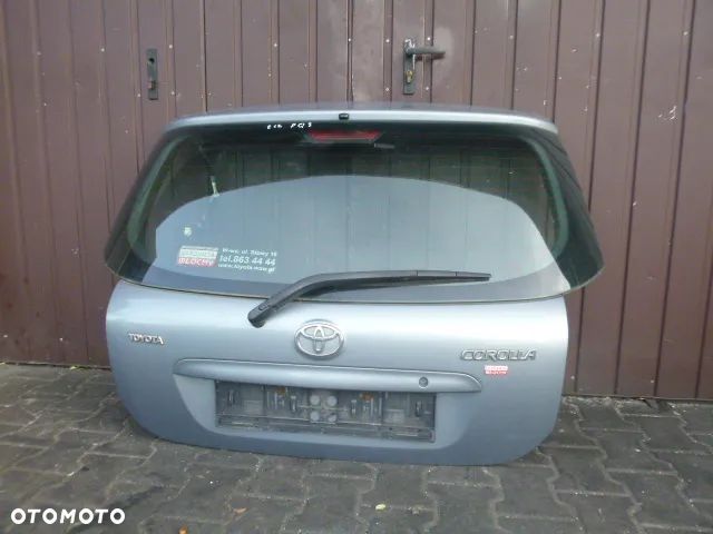 KLAPA TYŁ TYLNA KOMPLETNA TOYOTA COROLLA E12 3D 01-07 KOLOR 8Q3 - 3
