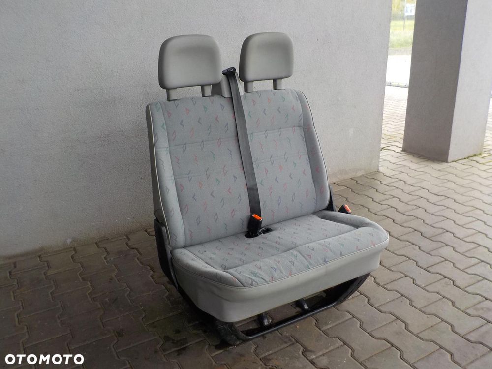 VW T4 SIEDZENIE FOTEL DWÓJKA PODWÓJNY PRZÓD INKA - 1