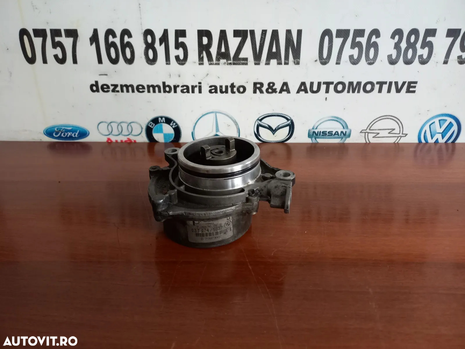 Pompa Vacuum Bmw X5 E53 E46 E60 E61 Cod  - Dezmembrari Arad - 2