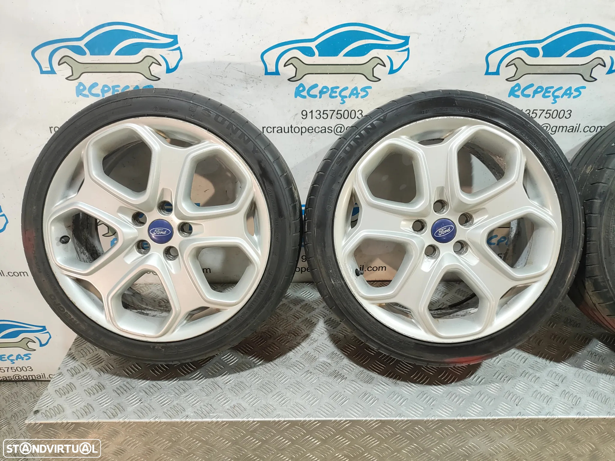 Conjunto Jantes 18 Originais Ford Focus 2 Mk2 7,5J ET52,5 5x108 - 5