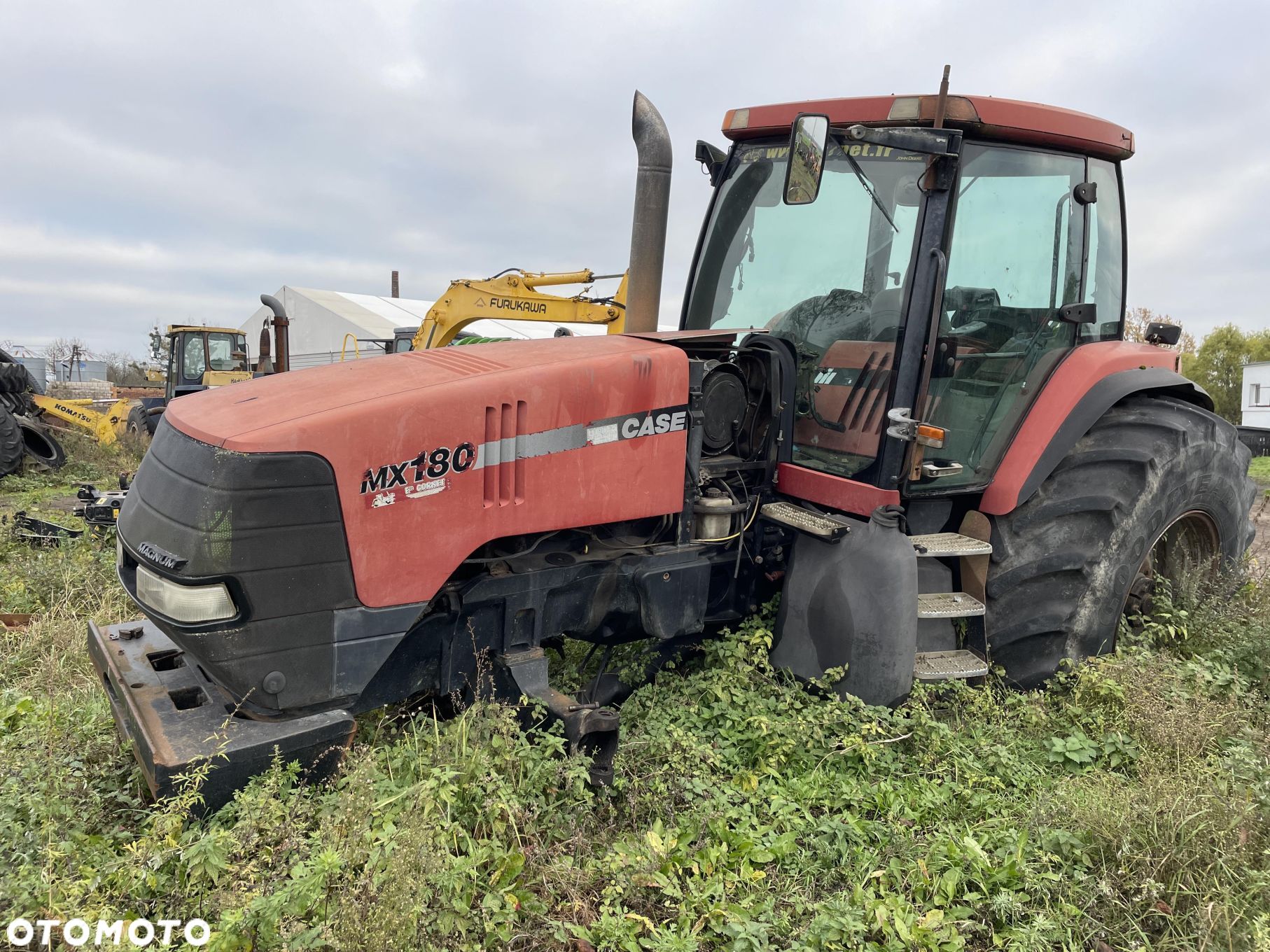 Case MX180 - kabina maska lampy schody tłumik lusterko dach - 1