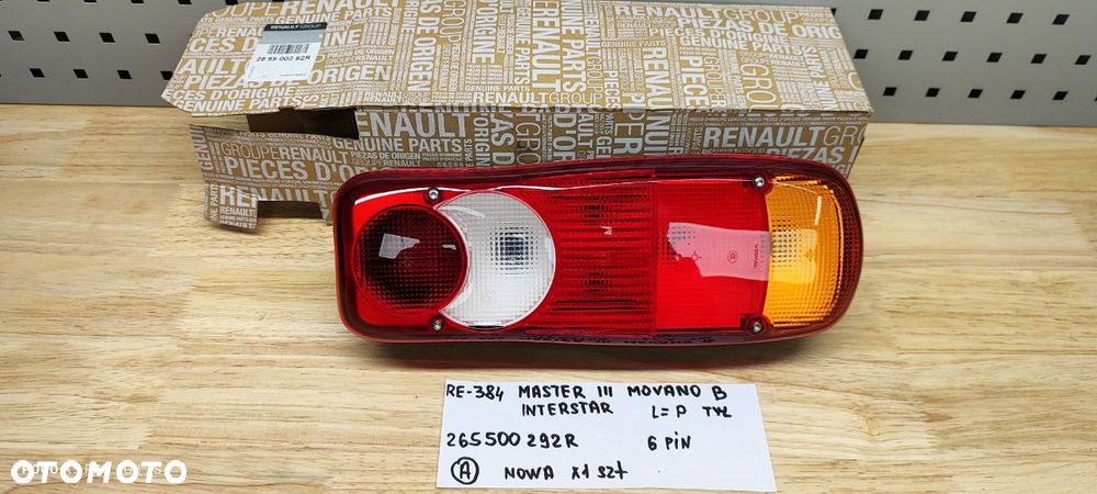 LAMPA TYLNA PRAWA MOVANO MASTER III - 8