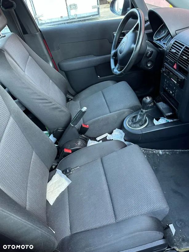 AUDI A2 8Z0 00-03 1.4 BENZYNA PRZEDLIFT PAS BEZPIECZEŃSTWA PRZÓD TYŁ LEWY PRAWY LZ3M - 1