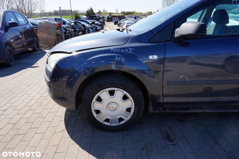 MASKA ZDERZAK BŁOTNIKI LAMPY FOCUS II MK2 H4  FORD 2004-2008 SZARY SEA GREY PRZÓD KOMPLETNY - 9