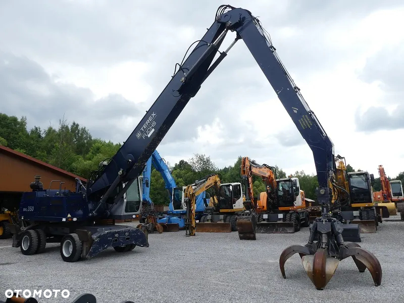 Fuchs MHL350 z Niemiec / Chwytak do złomu / - 7