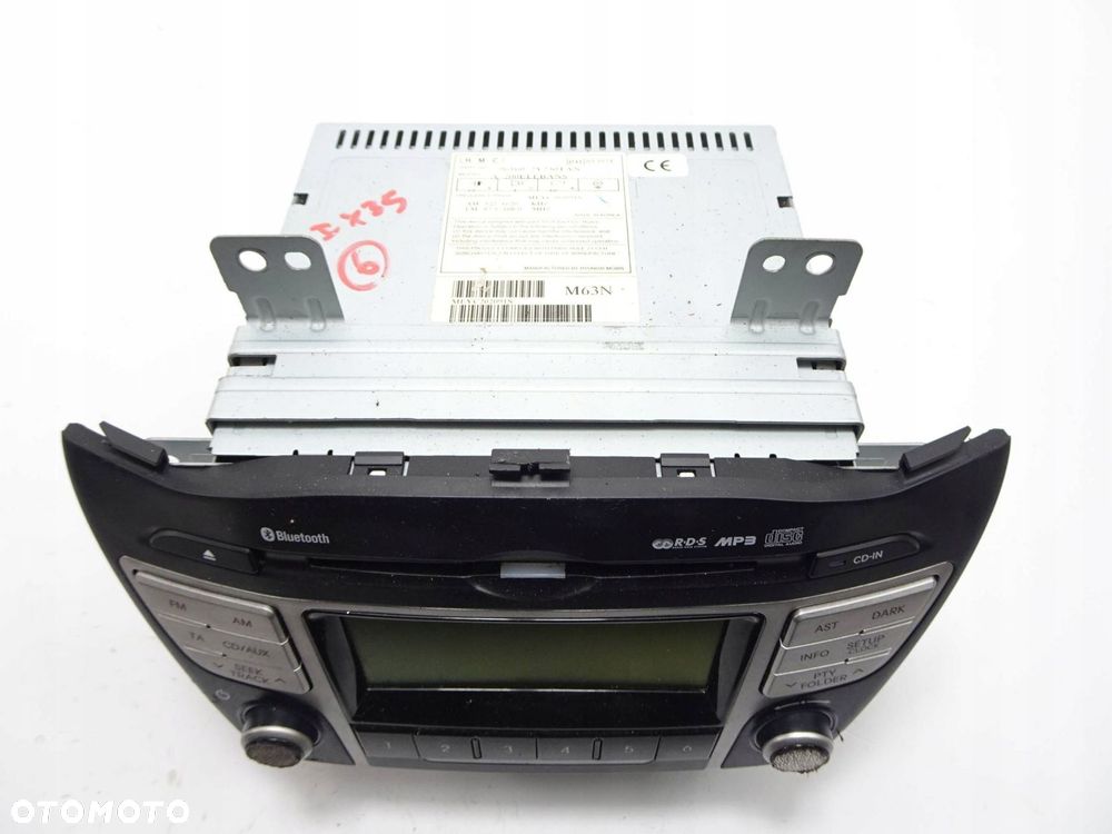 radio cd hyundai ix35 09-15r. 961602y230tan - 1
