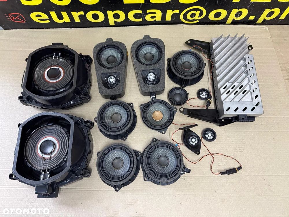 BMW X5 F15 13-18 HARMAN KARDON GŁOŚNIKI WZMACNIACZ 9393182 KOMPLET - 2