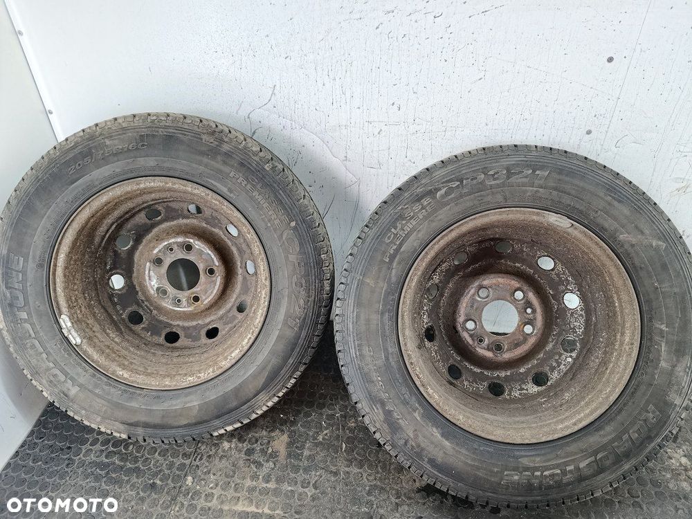 FELGI STALOWE KOMPLET 16 Z OPONAMI FIAT DUCATO II FL 205/75R16C - 12