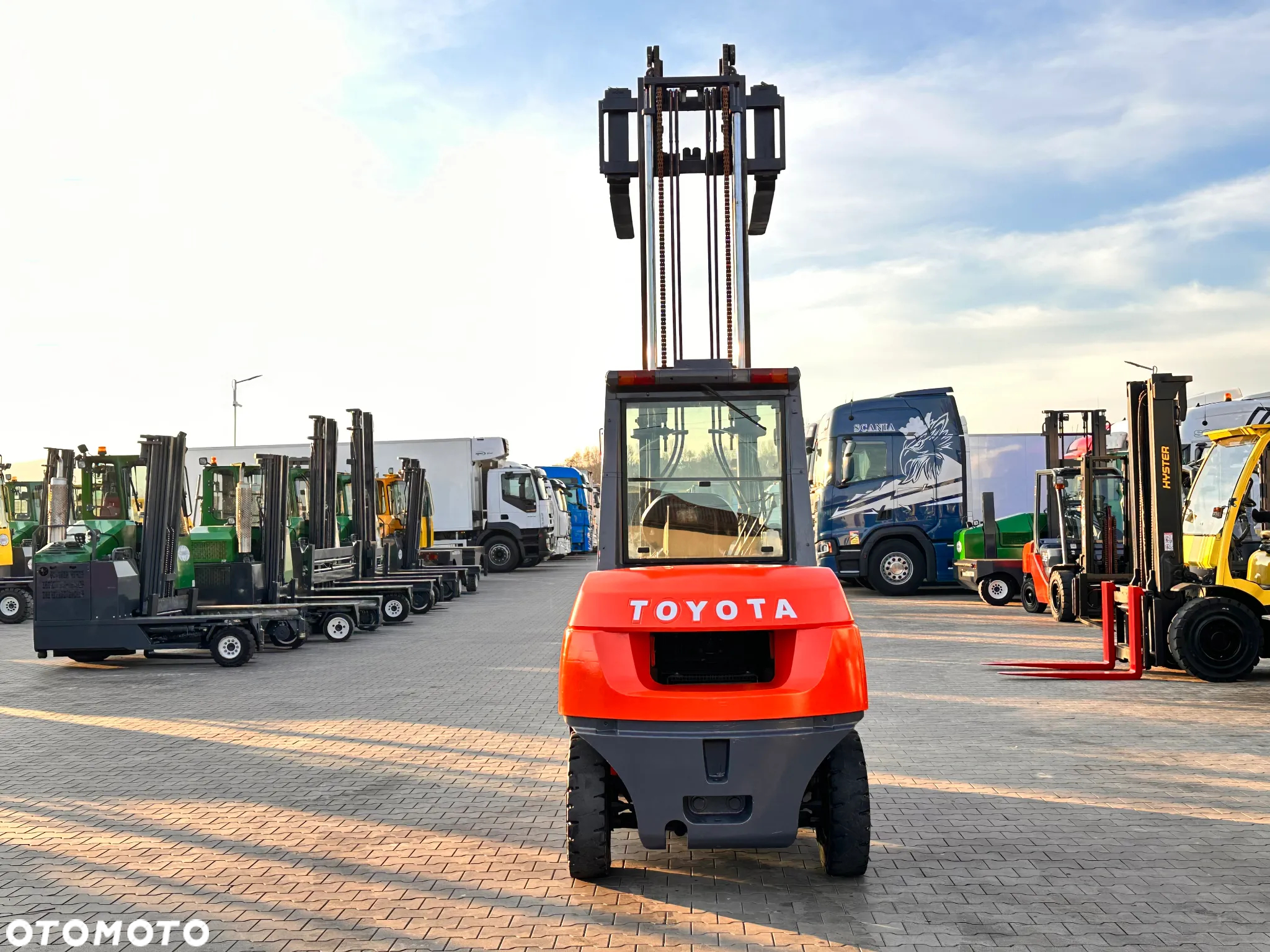 Toyota 42-4FD40 / DIESEL / 4500KG / DUPLEX / WIDŁY 1400MM / ZADBANA - 31