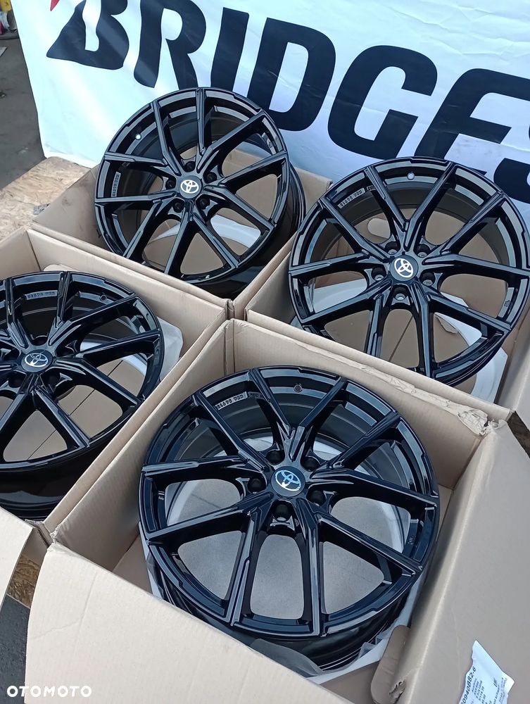 NOWE FELGI ALUMINIOWE 5x114 R19 8J ET40 TOYOTA AURIS AVENSIS CAMRY C-HR COROLLA PRIUS RAV4 VERSO YARIS - 2