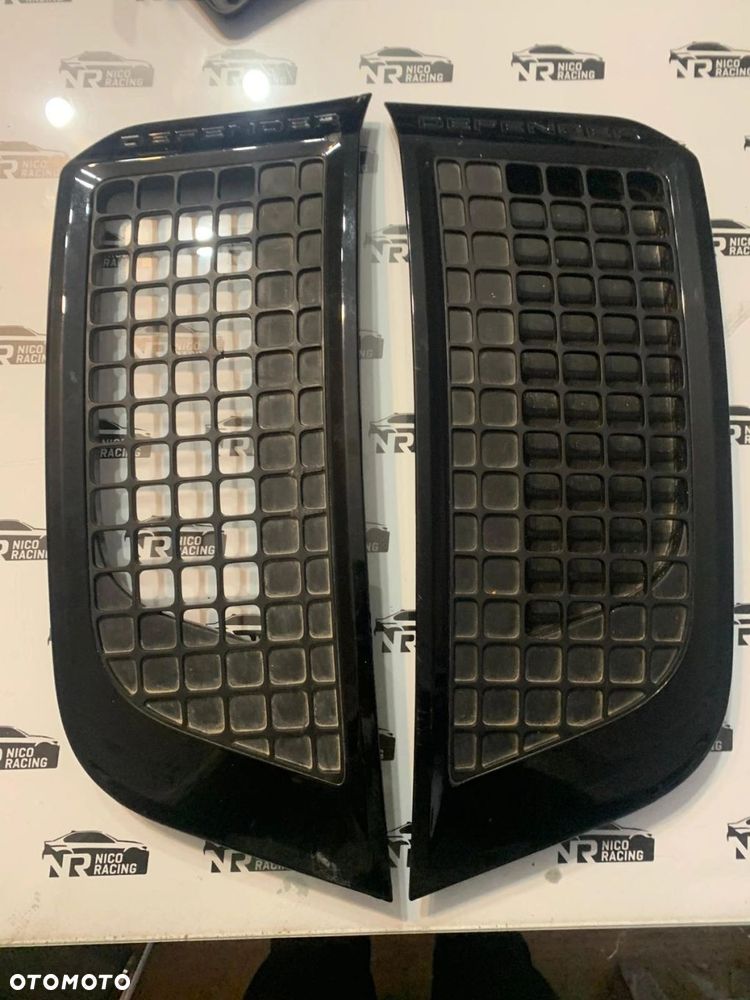 KOMPLET KRATKA BŁOTNIKA LEWA PRAWA LAND ROVER DEFENDER II L663 L8B2-280B11-ED - 1