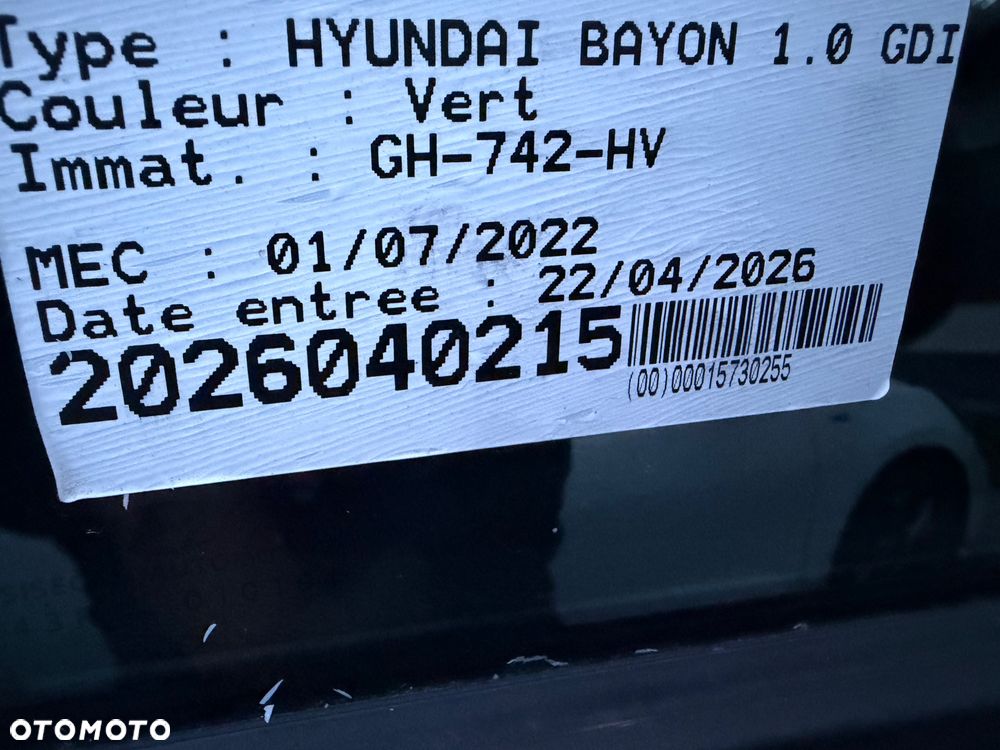 Hyundai Bayon 1.0 T-GDI Blackline - 8