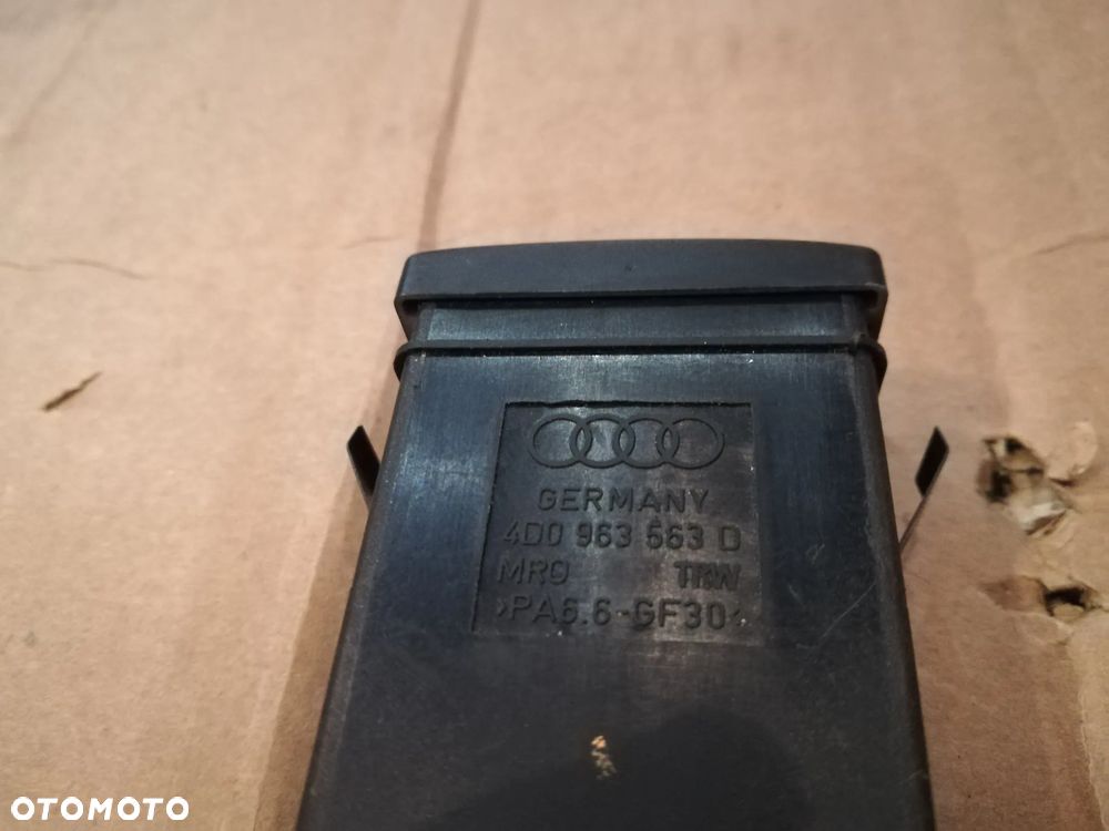 AUDI A8 S8 D2 PRZEŁĄCZNIK PODGRZEWANIA FOTELA 4D0963563D ORYGINAŁ - 3