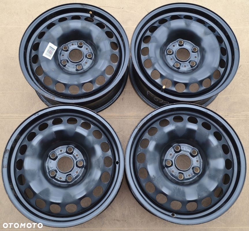 FELGI STALOWE VW SKODA AUDI SEAT 5x112 6,5J16 ET 41 x4szt F-622 - 1
