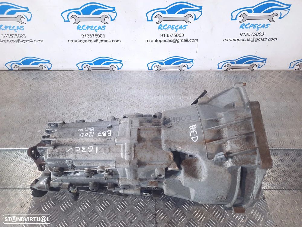 CAIXA 6 VELOCIDADES MANUAL ZF BMW SERIE 1 E87 120D 2.0D 16V 163CV M47D20 204D4 HED 23007525137 7525137 GS6-37DZ-HED GS637DZ SERIE 3 E46 E90 SEDAN E91 TOURING SERIE 5 E60 SEDAN E61 TOURING - 10