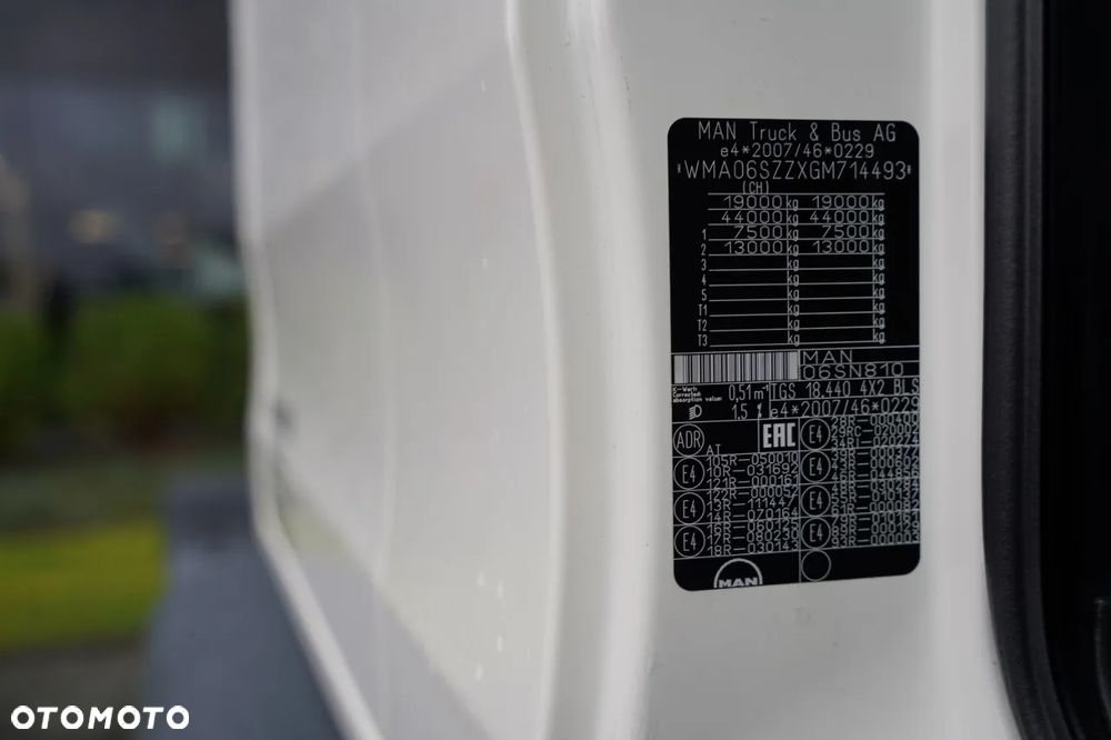 MAN TGS 18. 440 / XLX / NAVI - 36