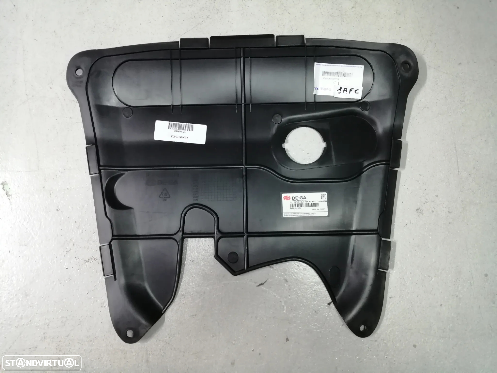 Resguardo inferior do motor Renault Clio e Kangoo - 2