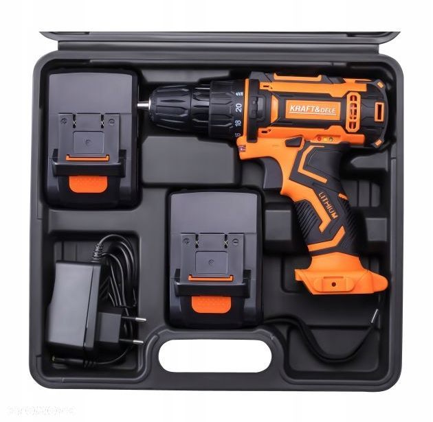 Zestaw wiertarko-wkrętarka 21V 2Ah  akcesoria KD3353 - 15