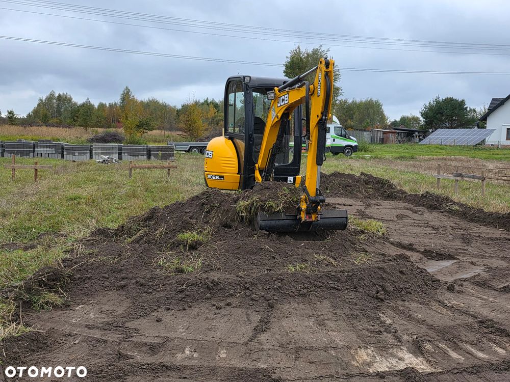 JCB JCB 8026 mini koparka 3 łyżki szybkozłącze 1 wł sprowadzona serwisowana idealna 8025 - 8