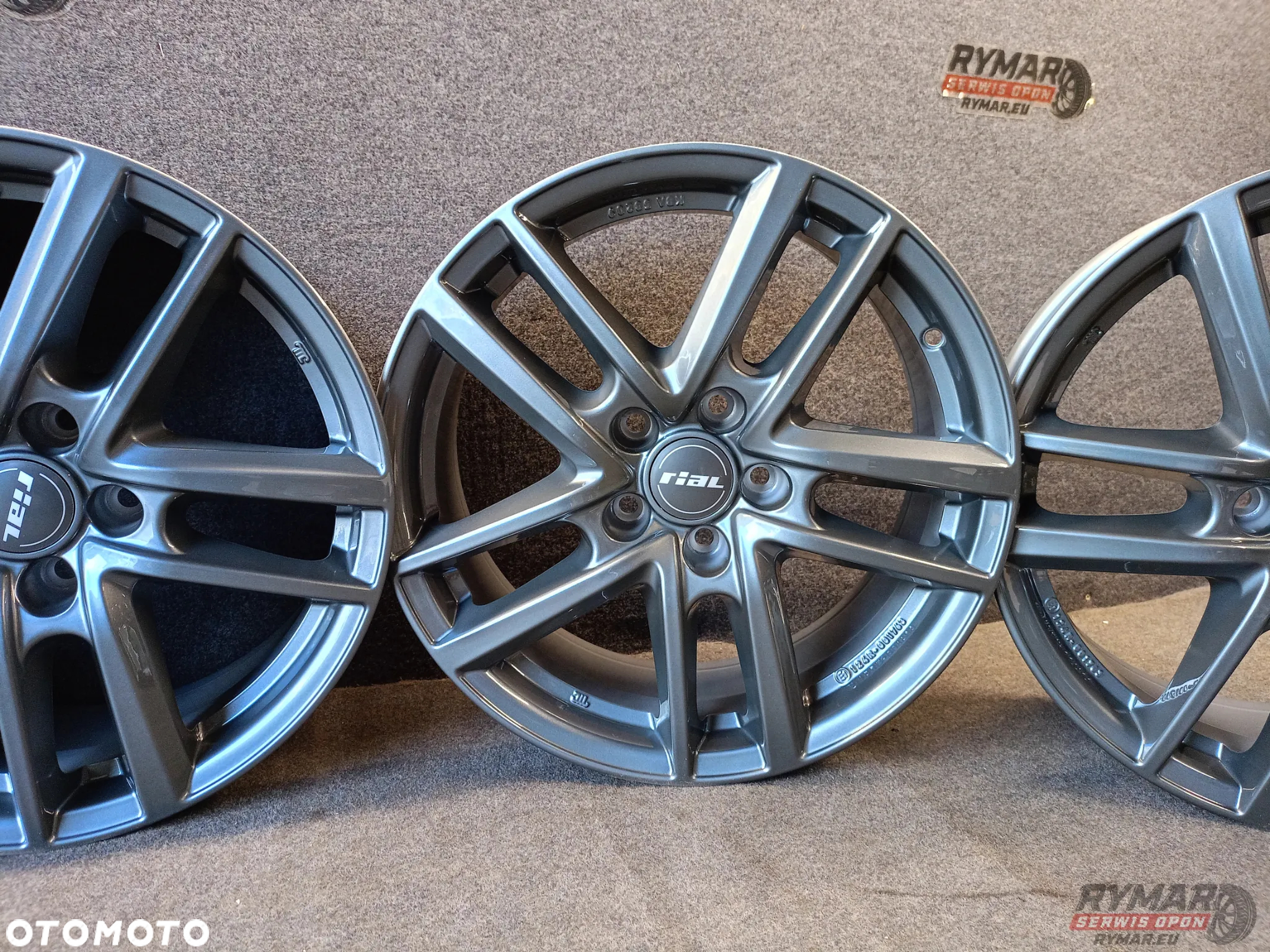 NOWE ALUFELGI 7.5X17" 5x112 ET38 VW SEAT AUDI VW SKODA MERCEDES KPL - 3
